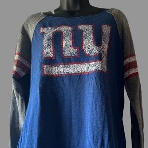 NFL Team apparel NY Football Giants long sleeve